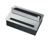 Multifunctional Aluminum Alloy Desktop Clamshell Box / Double Open Brush Box