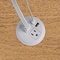USB फास्ट चार्जिंग कॉन्फ्रेंस टेबल सॉकेट / मल्टी - फंक्शन पॉप अप डेस्कटॉप सॉकेट आपूर्तिकर्ता